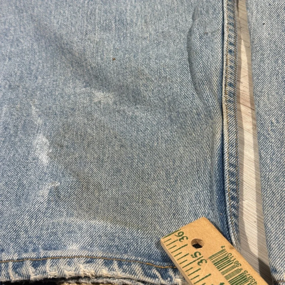 VTG 90s Levi's 560 Jeans Men's 36x29*‎ Loose Tapered Faded Denim Tag USA 38x30